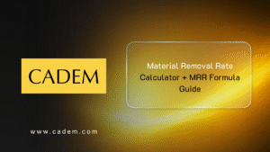 Material Removal Rate Calculator + MRR Formula Guide